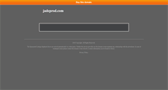 Desktop Screenshot of jadeprod.com